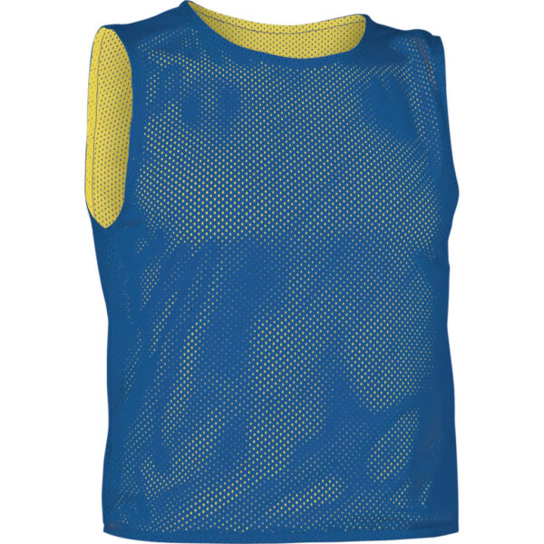 Peto Parade azul royal y amarillo limón